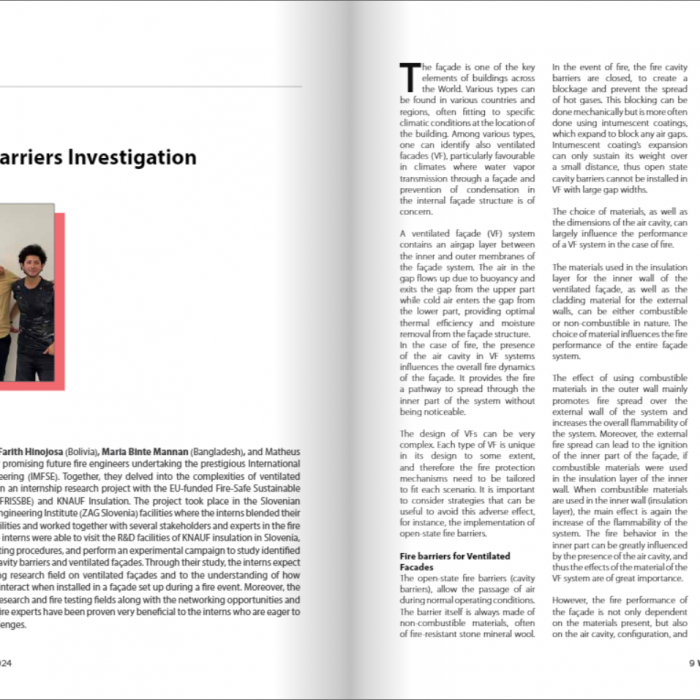 Our summer interns contributed to the global magazine »Window and Façade«