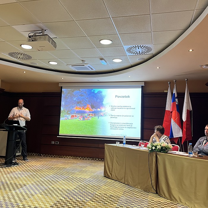 Nik Rus Presents at the 40th Symposium on Occupational, Process, and Fire Safety in Portorož