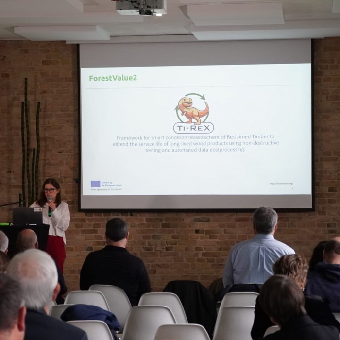  Dr Andrea Lucherini at Forest Value2 Conference in Berlin