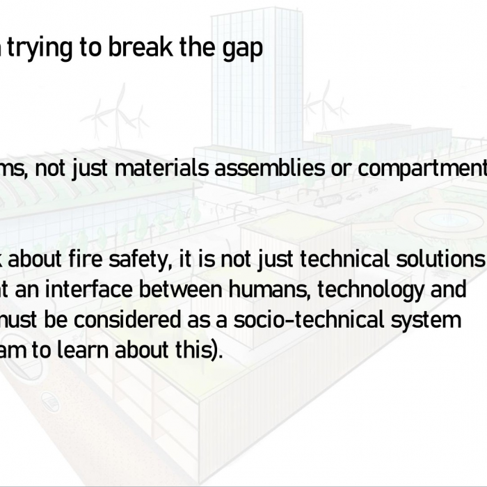 Fire Safety for Electrification and Renovation