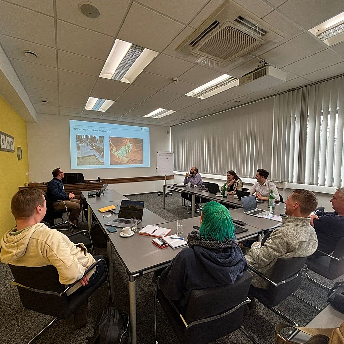 FRISSBE Visits IBS Fire Laboratory in Linz