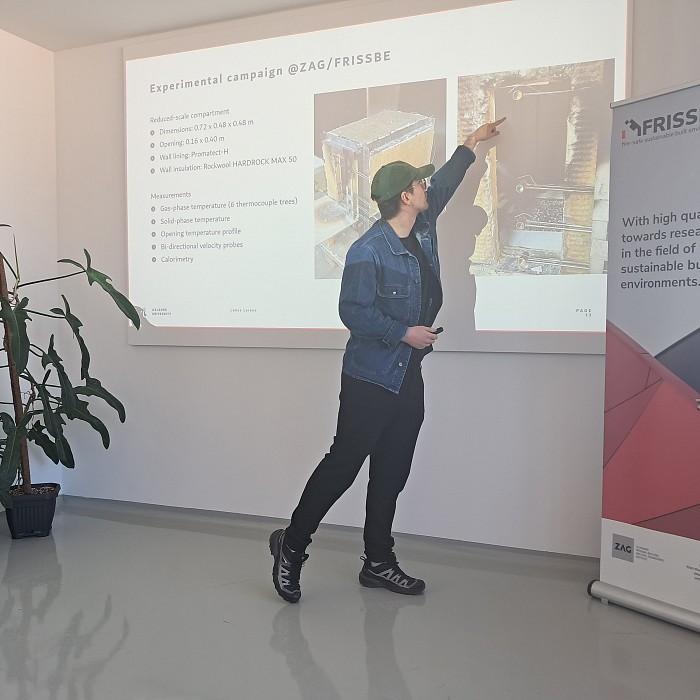 Lukas Larsen Presents His Master’s Research