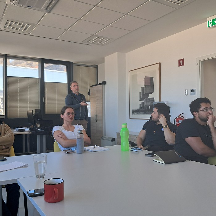 Lukas Larsen Presents His Master’s Research