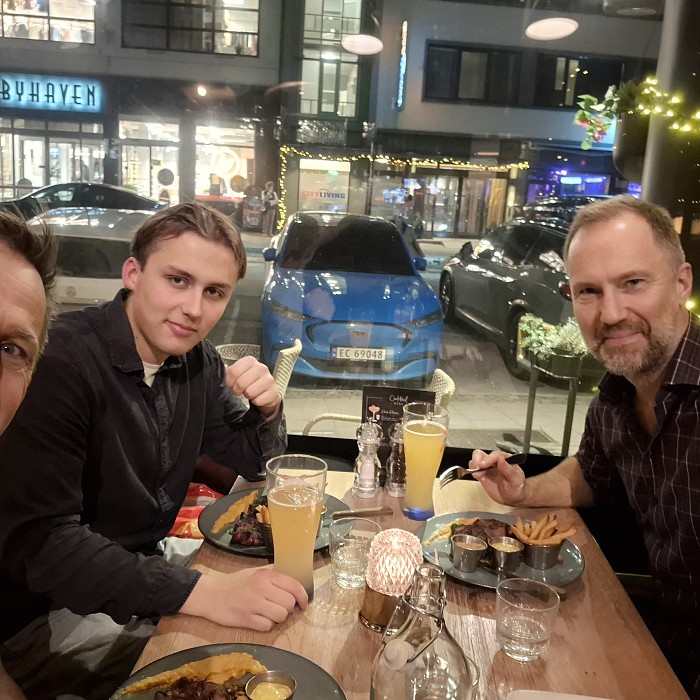 Prof Grunde Jomaas at the Norwegian Fire Safety Conference