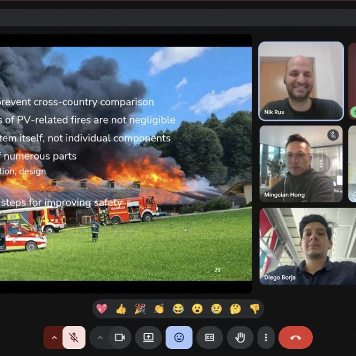 Nik Rus Presents on PV Fire Safety