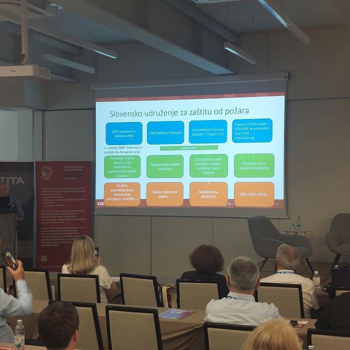 FRISSBE Researchers Present at the Croatian Fire Safety Forum