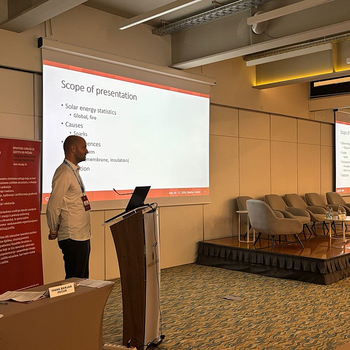 FRISSBE Researchers Present at the Croatian Fire Safety Forum