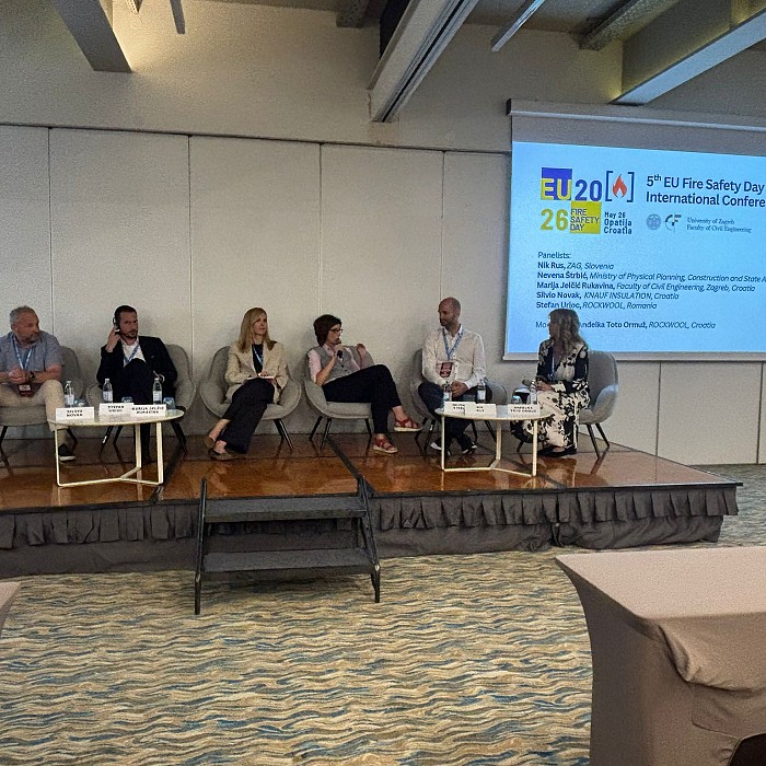 FRISSBE Researchers Present at the Croatian Fire Safety Forum