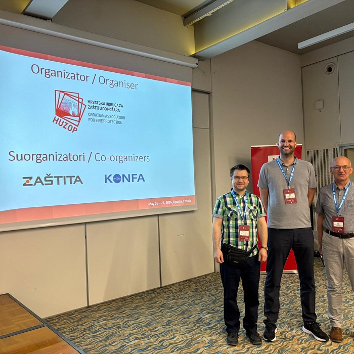 FRISSBE Researchers Present at the Croatian Fire Safety Forum
