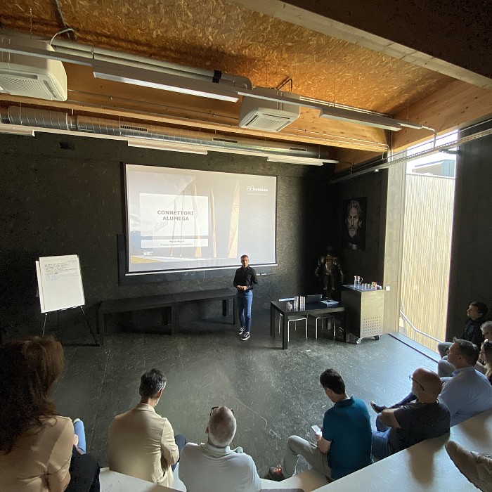 Dr Andrea Lucherini Presents at the Rothoblaas Mass Timber Seminar Italia 2026