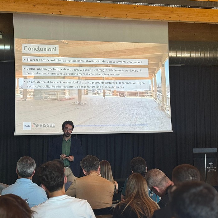 Dr Andrea Lucherini Presents at the Rothoblaas Mass Timber Seminar Italia 2026