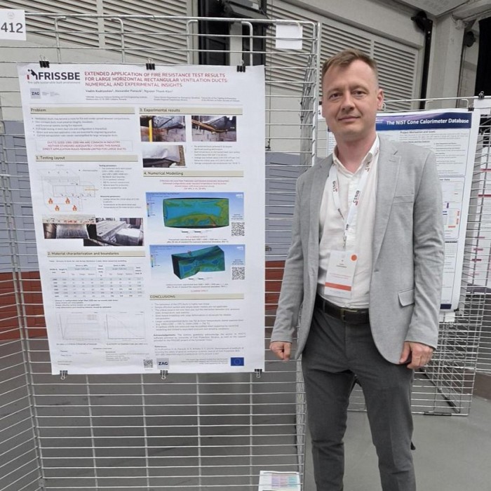 FRISSBE at the 15th International Symposium on Fire Safety Science