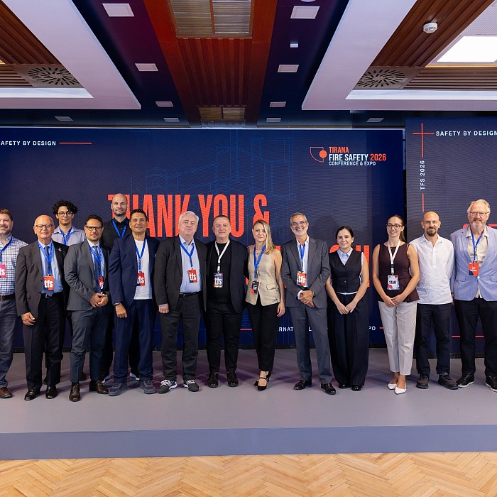 Nik Rus Presents at Tirana Fire Safety 2026