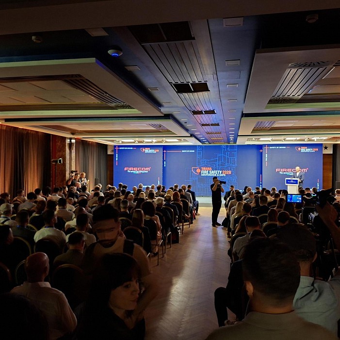 Nik Rus Presents at Tirana Fire Safety 2026