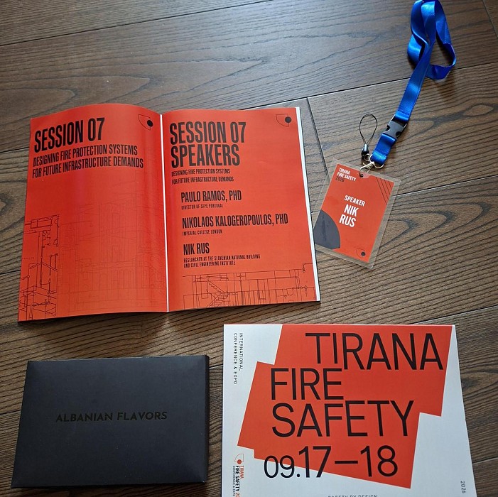 Nik Rus Presents at Tirana Fire Safety 2026