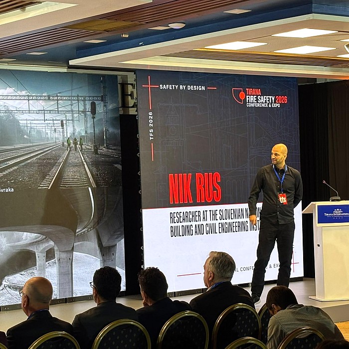 Nik Rus Presents at Tirana Fire Safety 2026