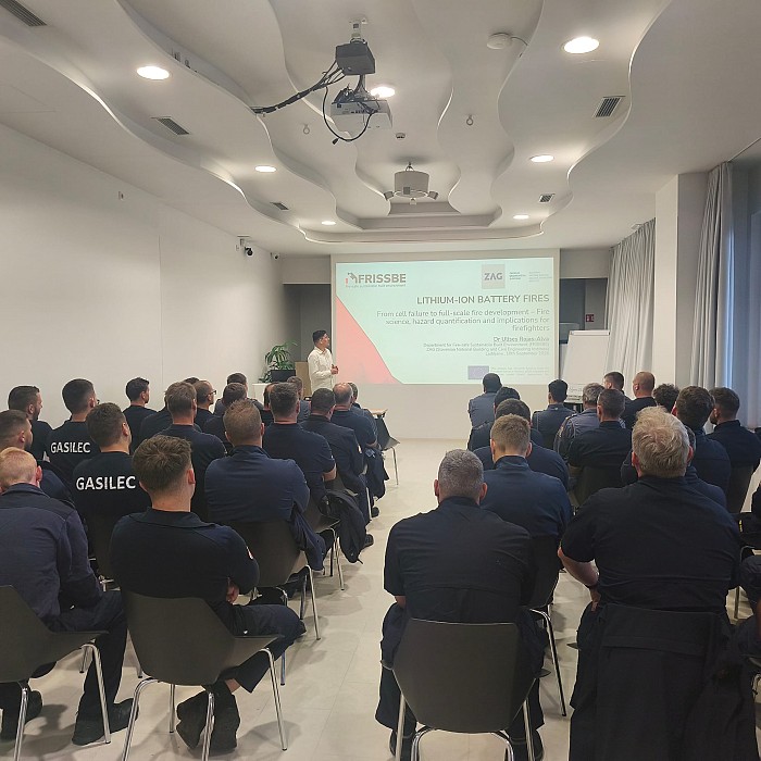 FRISSBE Contributes to National Firefighter Training on Electric and Hybrid Vehicle Incidents
