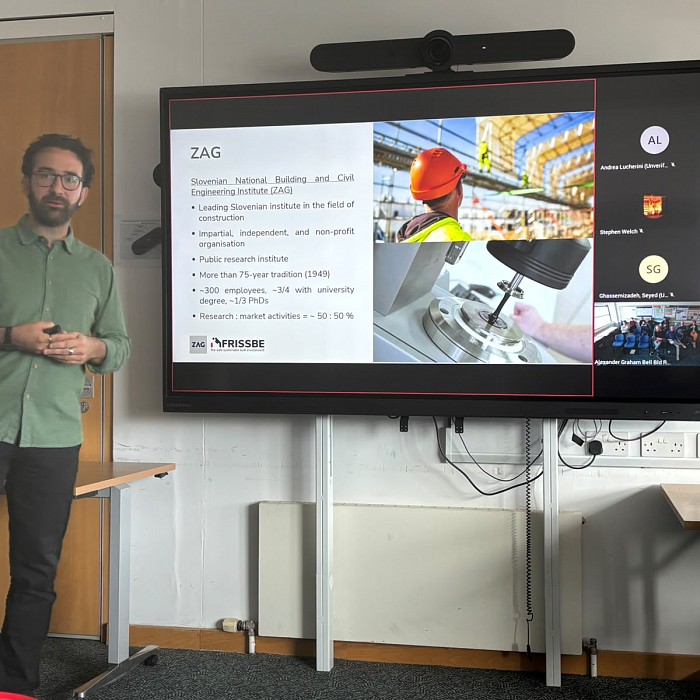 University of Edinburgh PhD examiner and presentation