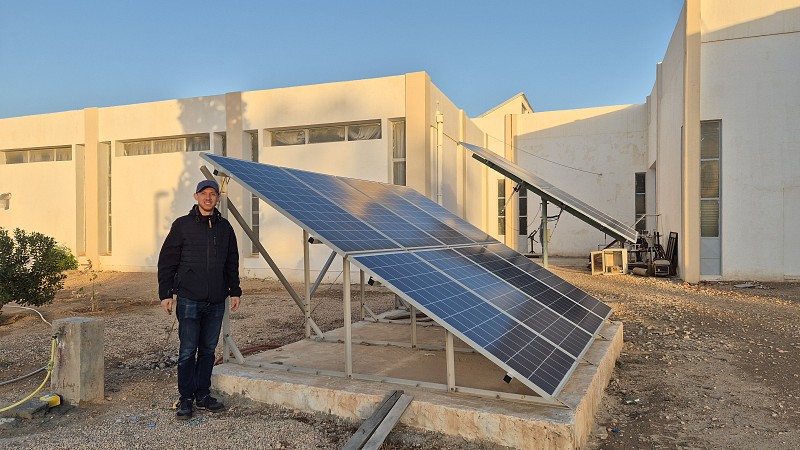 Kirils Simakovs Presents in Gabes, Tunisia.