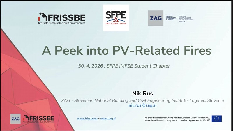 Nik Rus Presents on PV Fire Safety