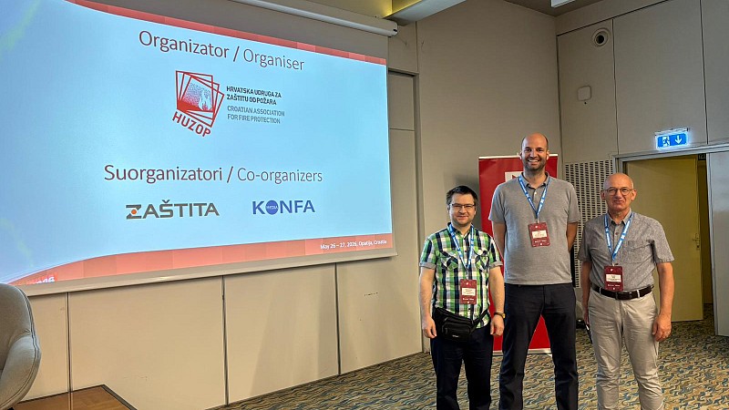 FRISSBE Researchers Present at the Croatian Fire Safety Forum