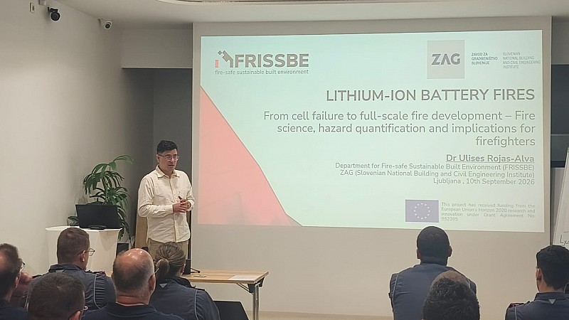 FRISSBE Contributes to National Firefighter Training on Electric and Hybrid Vehicle Incidents